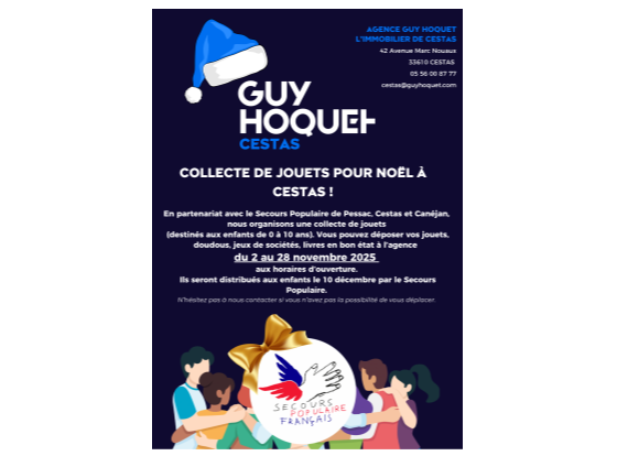 Collecte de jouets Cestas